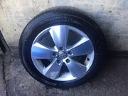 VOLKSWAGEN GOLF MK7 WHEEL 16'' ALLOY RIM TYRE 205X55X16 5G0601025AC 2013 20170