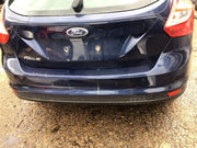 FORD FOCUS MK3 REAR BUMPER INK BLUE METALLIC HATCHBACK 2011 20140