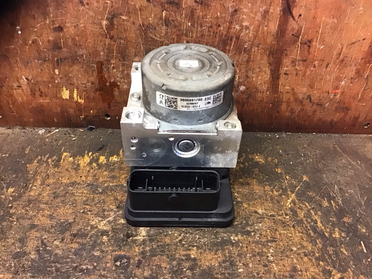 PEUGEOT CITROEN  ABS PUMP MODULE 9806891780 ATE 10.0220 0257.4 2012 20180