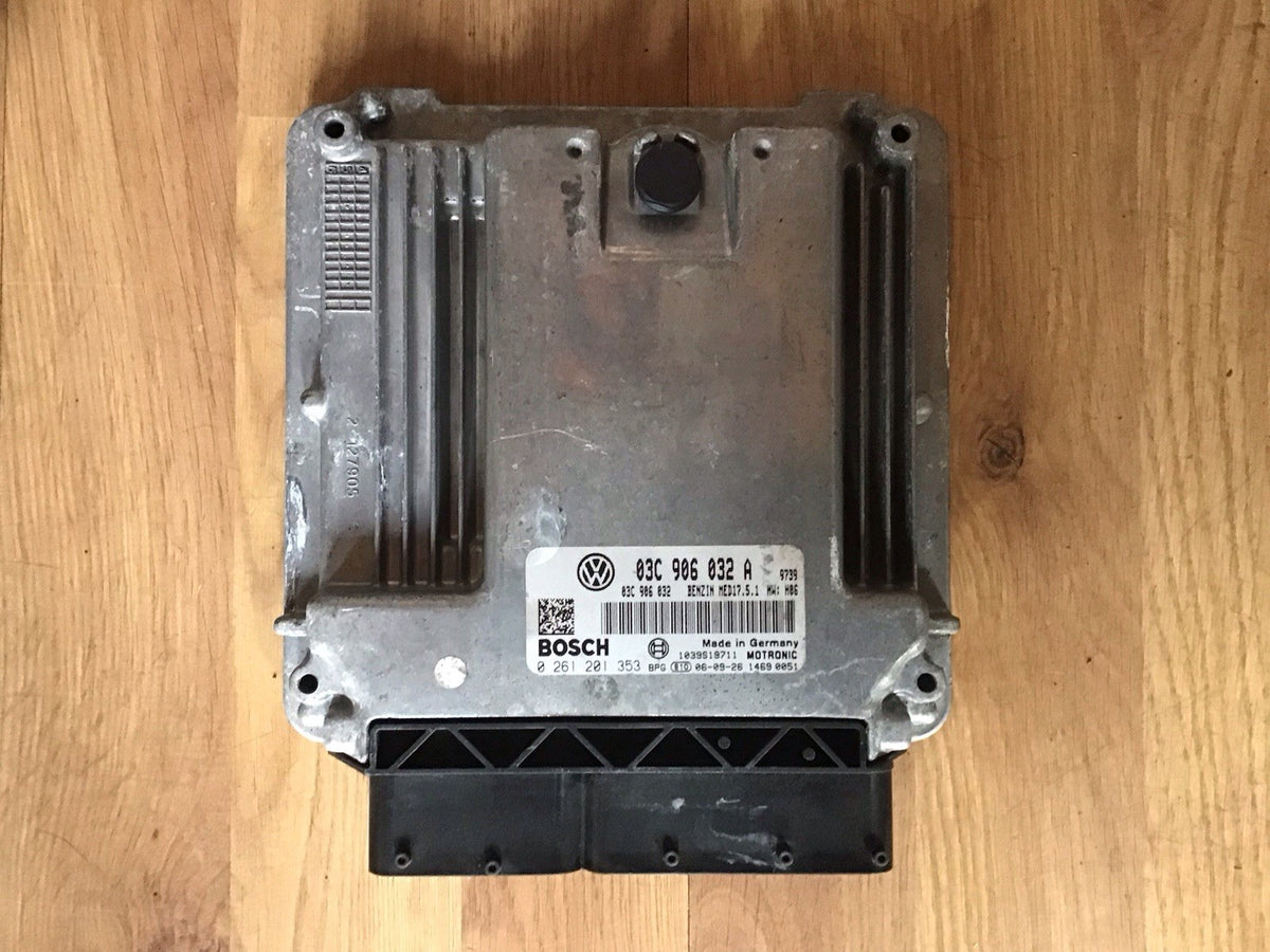 VOLKSWAGEN GOLF MK5 1.4 TSI PETROL ENGINE CONTROL UNIT ECU 03C906032A 2004 20082