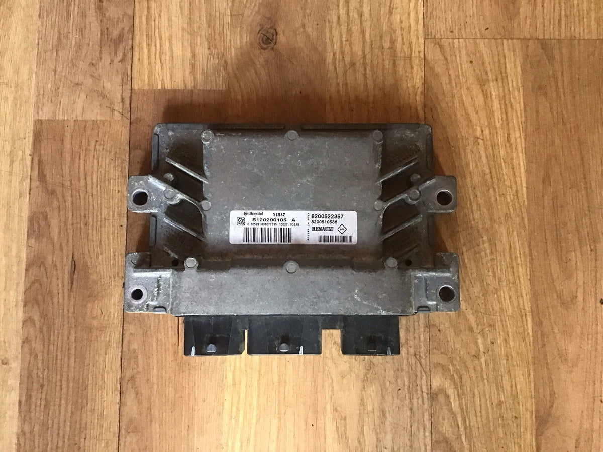 RENAULT CLIO MK3 1.2 PETROL ECU CONTROL MODULE S120200105 2006 20120