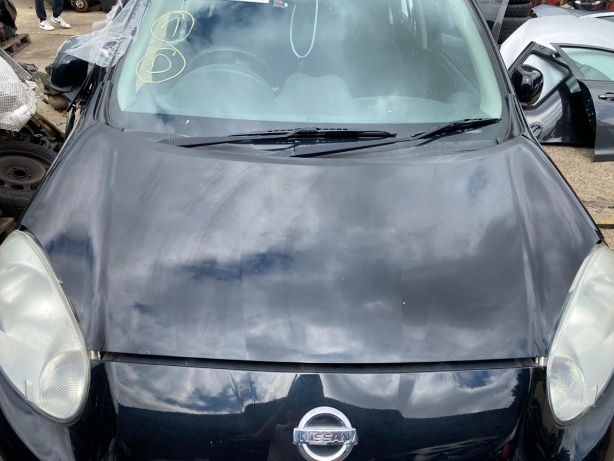 NISSAN MICRA K13  BONNET BLACK  PAINT CODE KH3 2010-20173