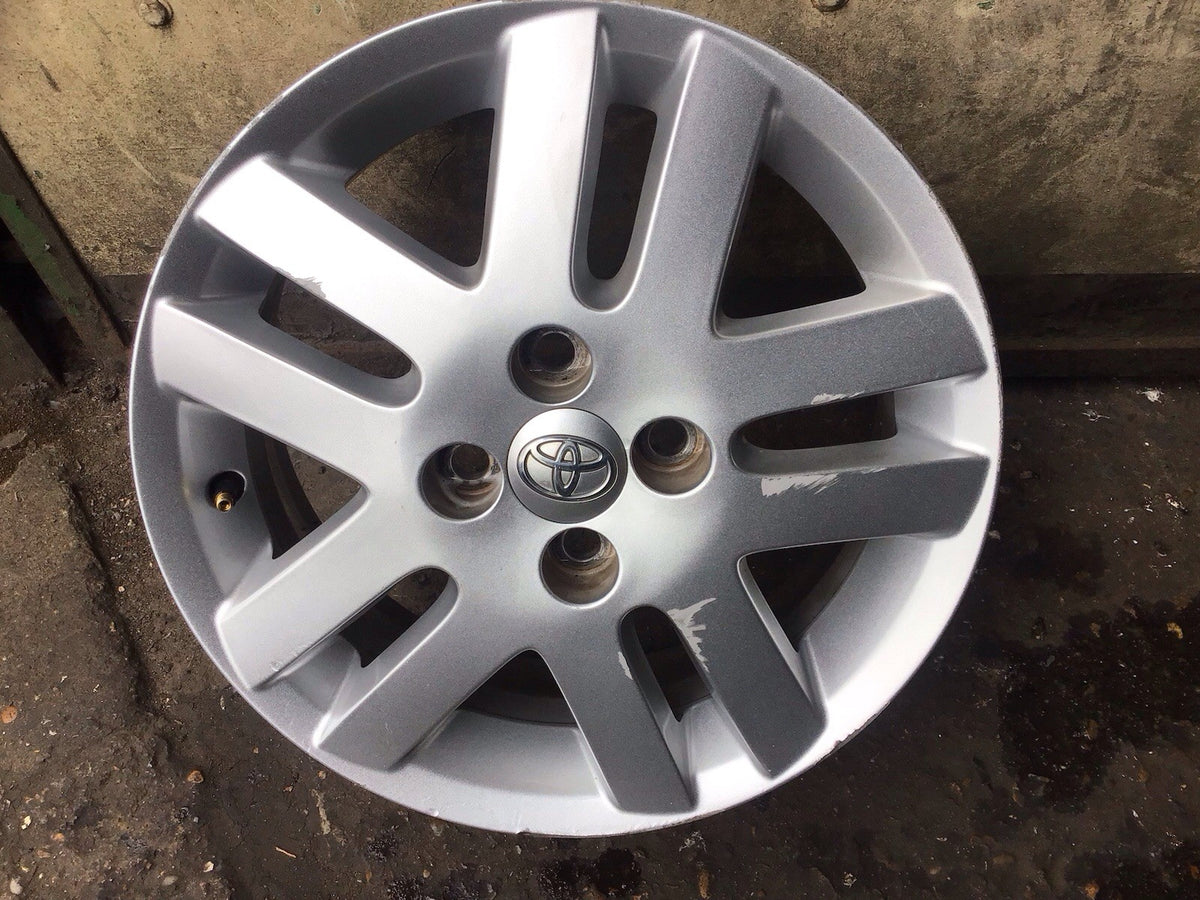 TOYOTA YARIS MK2 ALLOY RIM 15'' PZ406 B0675 ZC 2006 20114