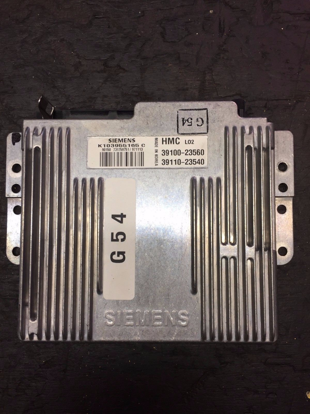 HYUNDAI COUPE ECU SIEMENS K103955165C 29100 23560 39110 235400