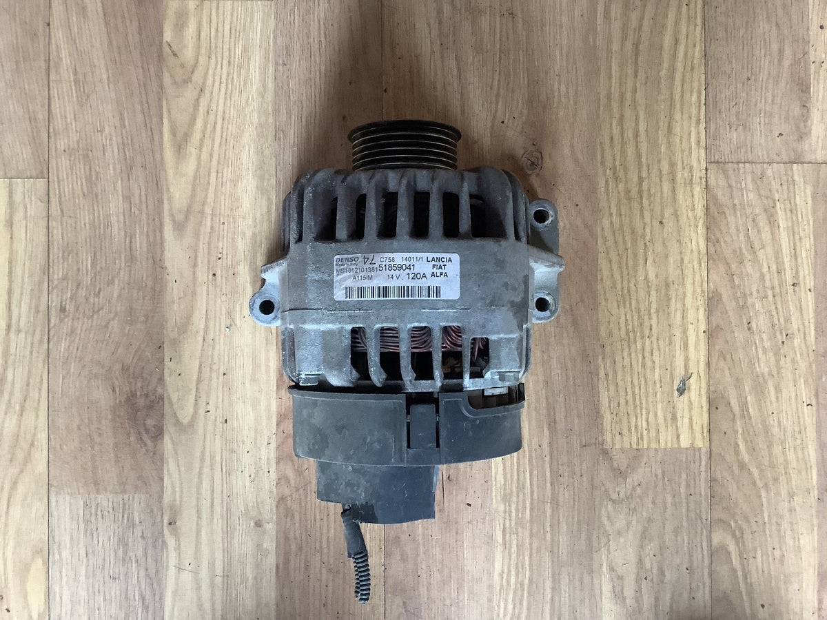 FIAT 500 1.2 PETROL MANUAL ALTERNATOR 51859041 2009 20161