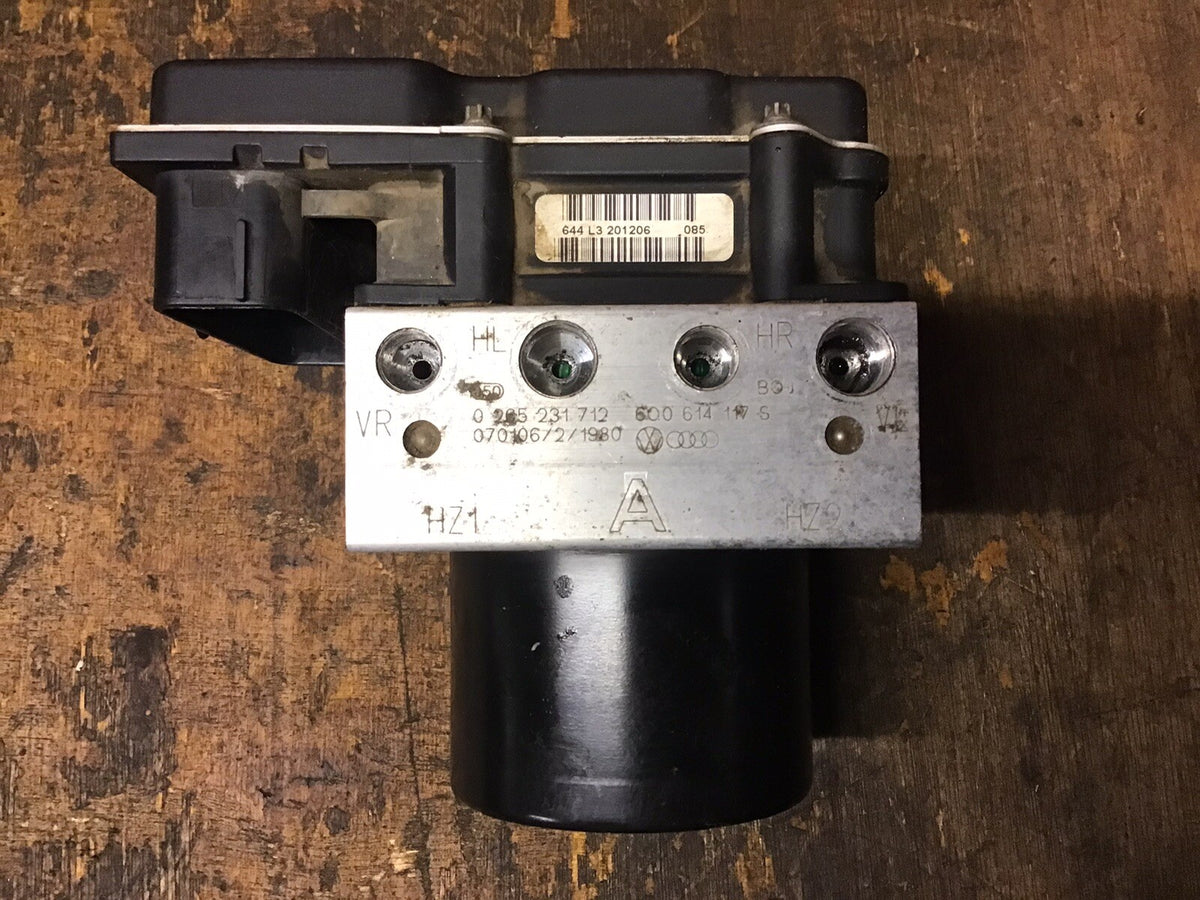 VOLKSWAGEN POLO 9N3 ABS PUMP MODULE 0265231712 6Q0614117S 2005 200911
