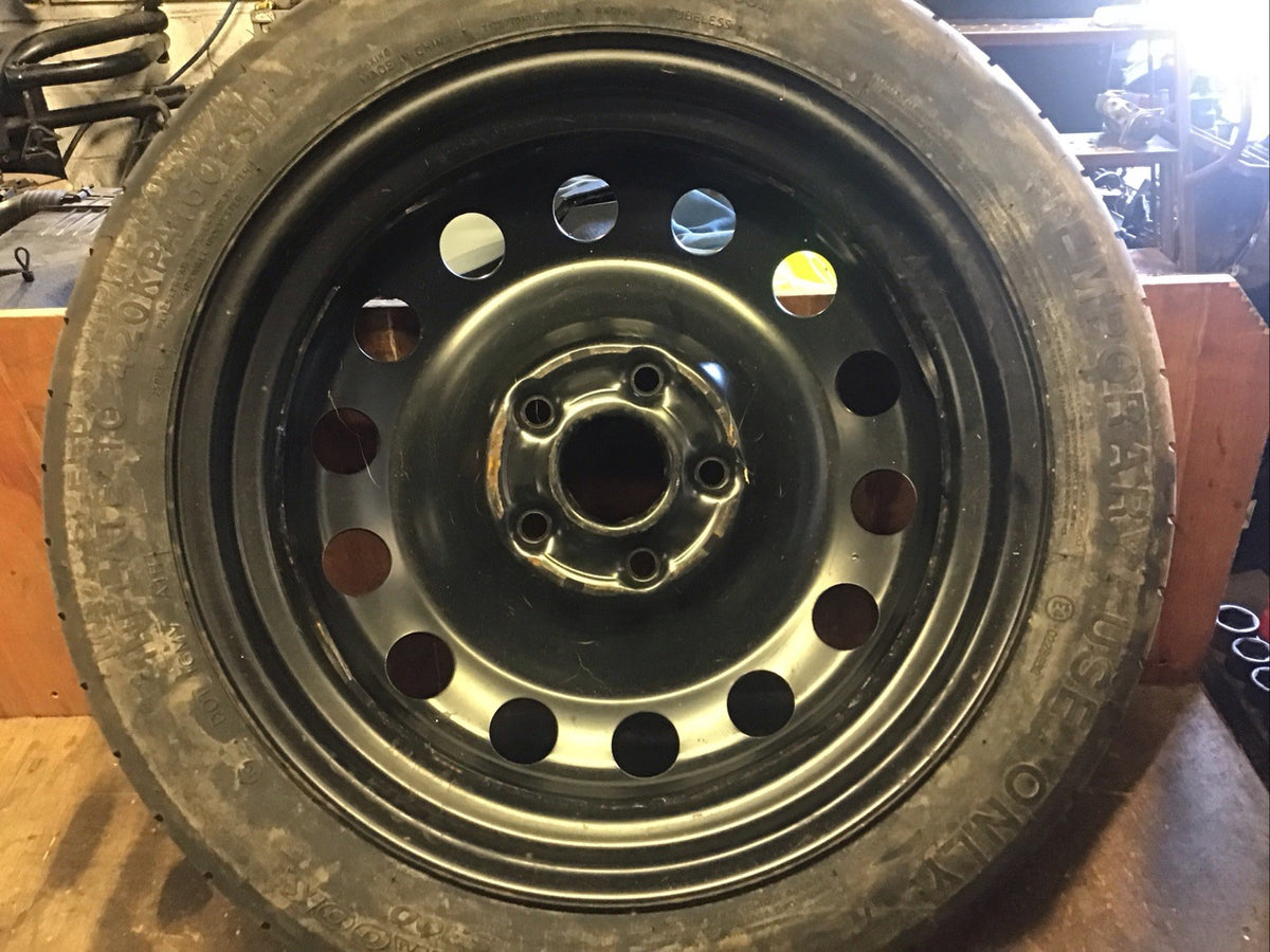 VOLKSWAGEN GOLF MK7 SPARE WHEEL 16'' STEEL RIM TYRE 125X70X16 2160927 2009 20209