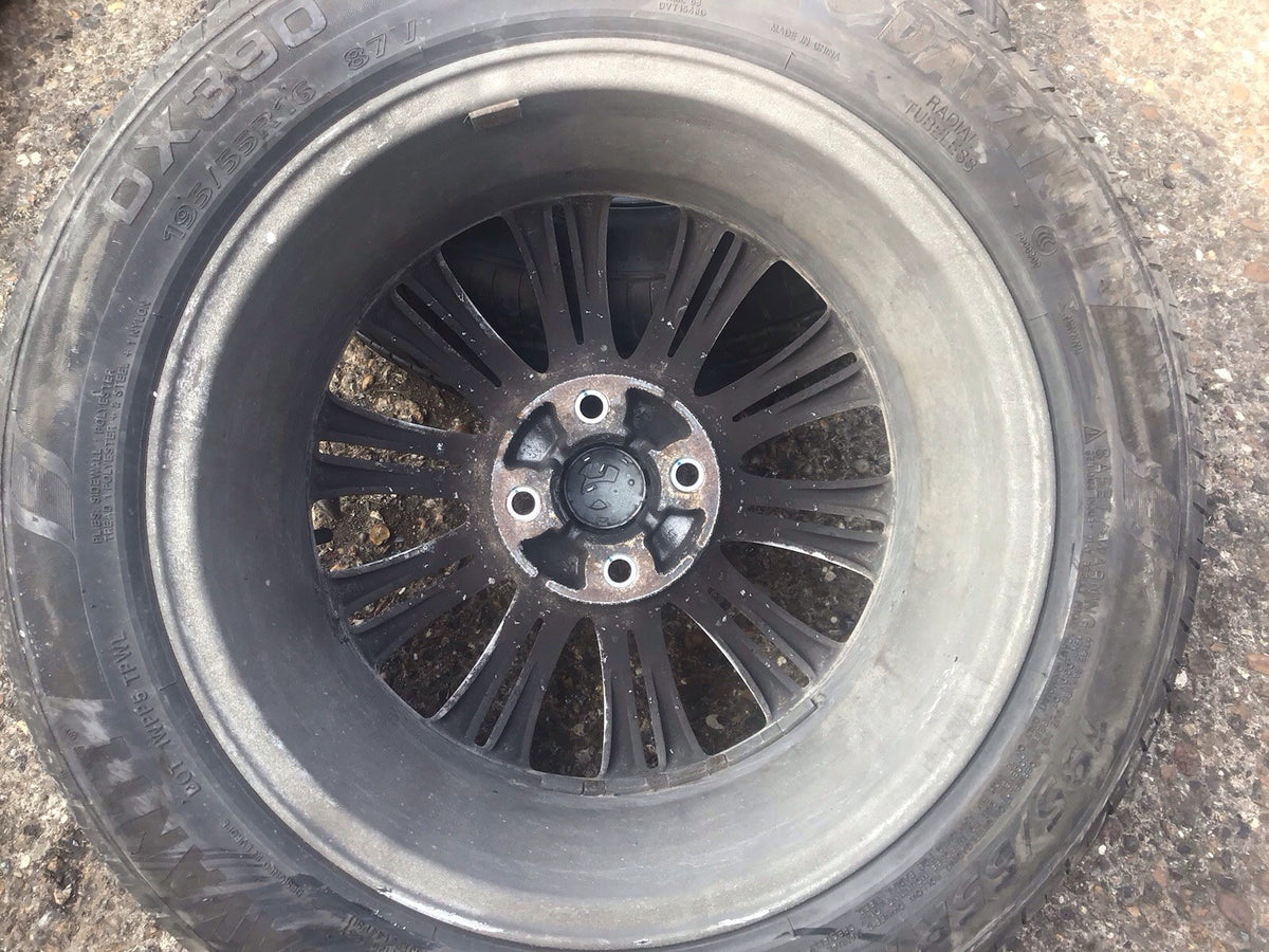 VAUXHALL CORSA ALLOY WHEEL 16'' 13298019 AND TYRE 195X55X16 2006 20148