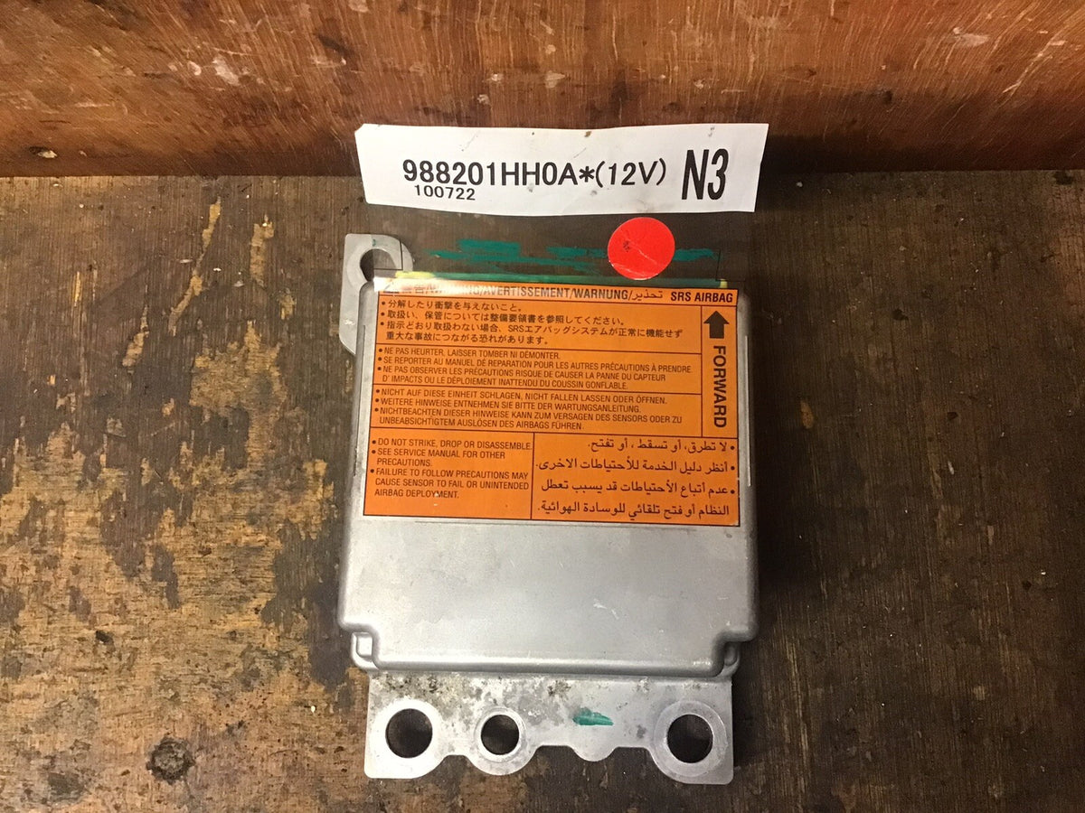 NISSAN MICRA K13 AIR BAG MODULE SENSOR ECU 988201HH0A 2011 20160