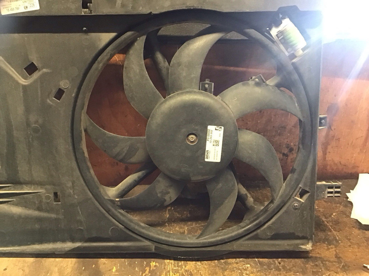 VAUXHALL CORSA D  RADIATOR FAN COWLING 13453788 2010 20143