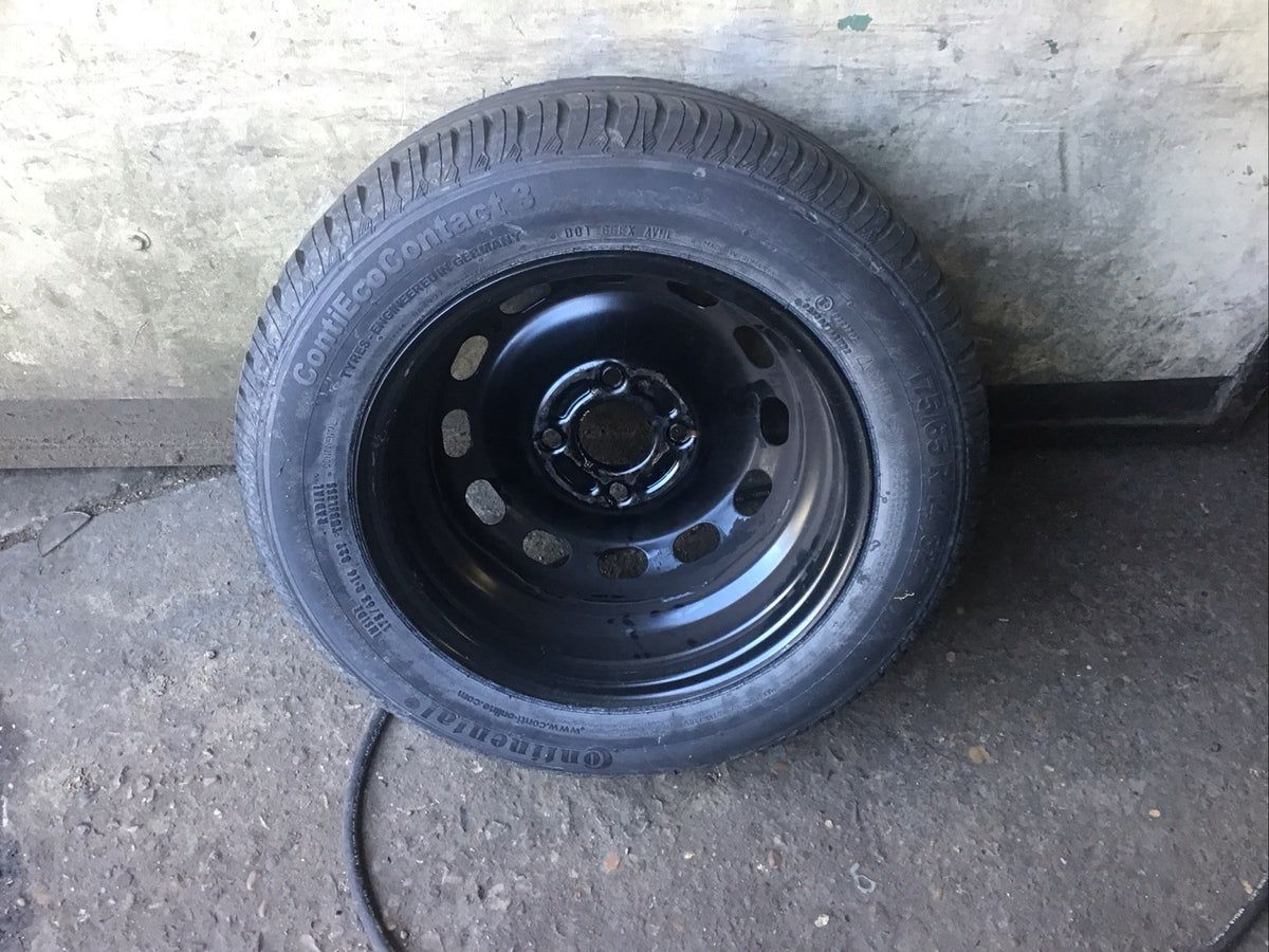 FORD FIESTA MK7 SPARE WHEEL 14'' STEEL RIM TYRE 175X65X14 2009 20177