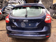 FORD FOCUS MK3 TAILGATE  INK BLUE METALLIC  5 DOOR HATCHBACK 2011 20180