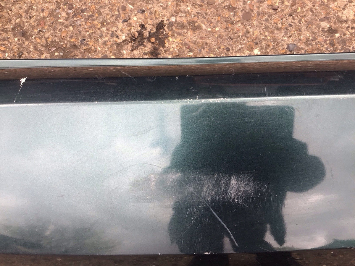 SKODA FABIA REAR BUMPER  GREEN F6K  2007 20143