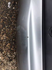 PEUGEOT 207 REAR BUMPER ALUMINIUM GREY METALLIC PAINT CODE EZR 2006 20129