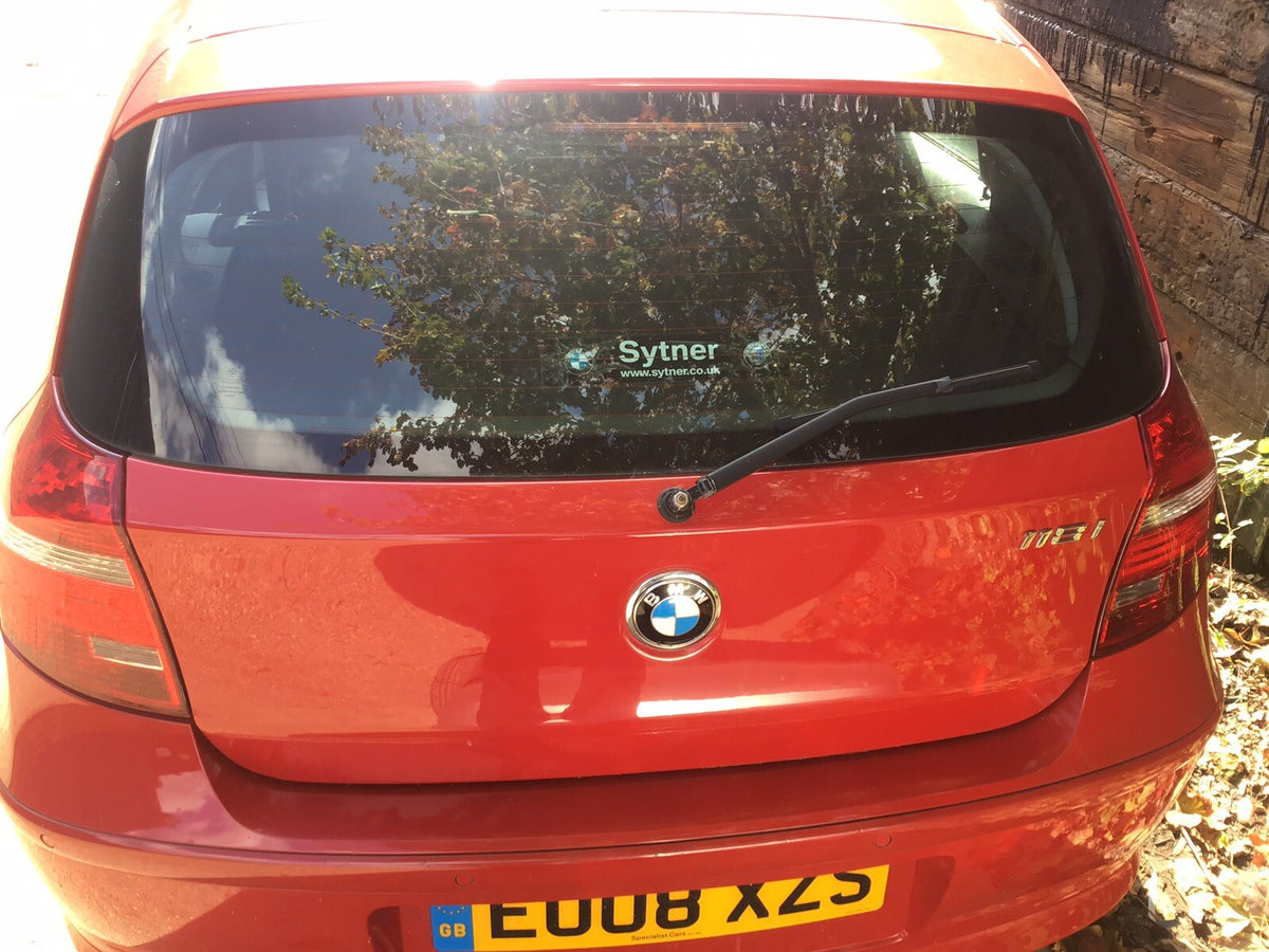 BMW 1 SERIES E87 TAILGATE KARMESINROT RED PAINT CODE A61 2005 20113