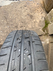 TOYOTA AYGO MK1 ALLOY WHEEL 14'' TYRE 155X65X14  2005 20142
