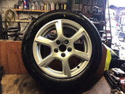 VOLKSWAGEN POLO 6R  ALLOY WHEEL 15" 6R0601025C  TYRE 195X55X15 2009 20171