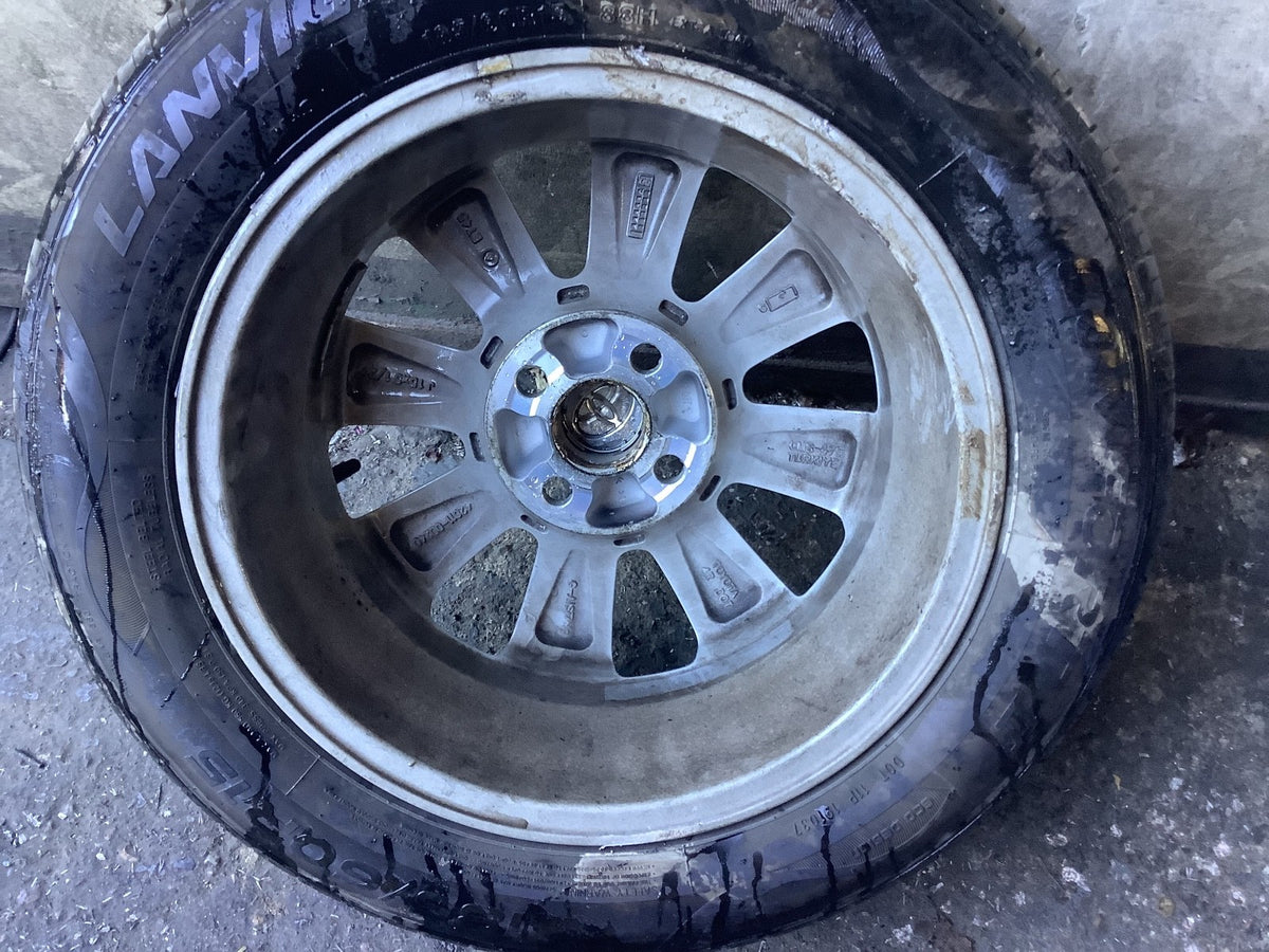 TOYOTA YARIS MK2 ALLOY WHEEL 15'' TYRE 185X60X15 42611 0D240 2006 201110