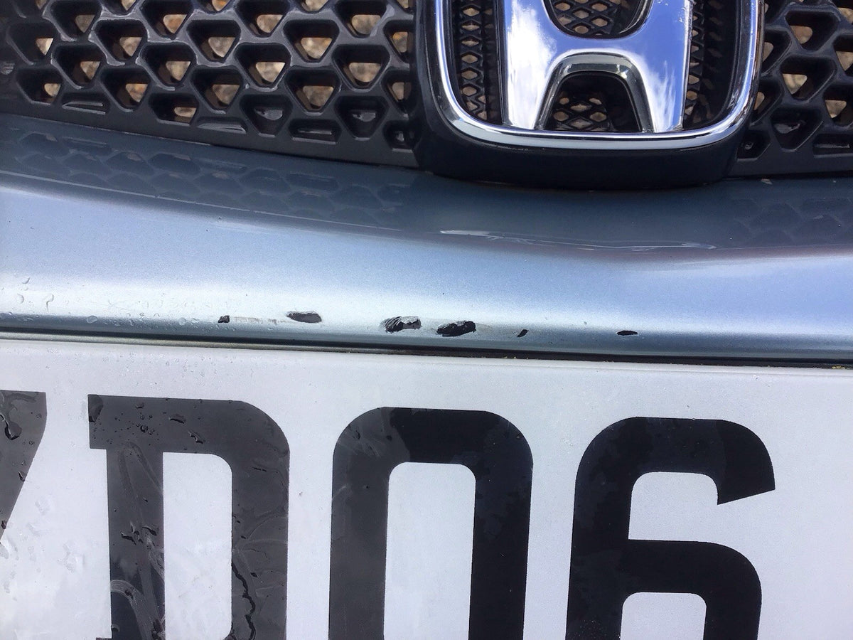 HONDA JAZZ MK2 FRONT BUMPER SIRIUS BLUE B528M 2005 20088