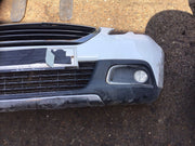 PEUGEOT 2008 MK1 FRONT BUMPER IN BANQUISE WHITE  EWP DAMAGED 2013 20165