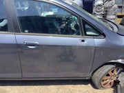 HONDA JAZZ MK2 DRIVERS SIDE FRONT DOOR SPARKLE GREY METALLIC NH684P 2002 20082