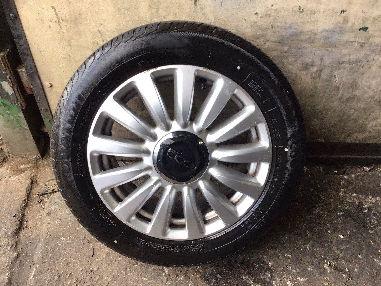 FIAT 500L  MK1 ALLOY WHEEL 16''  WITH TYRE 205X55X16 735585995 2013 20170
