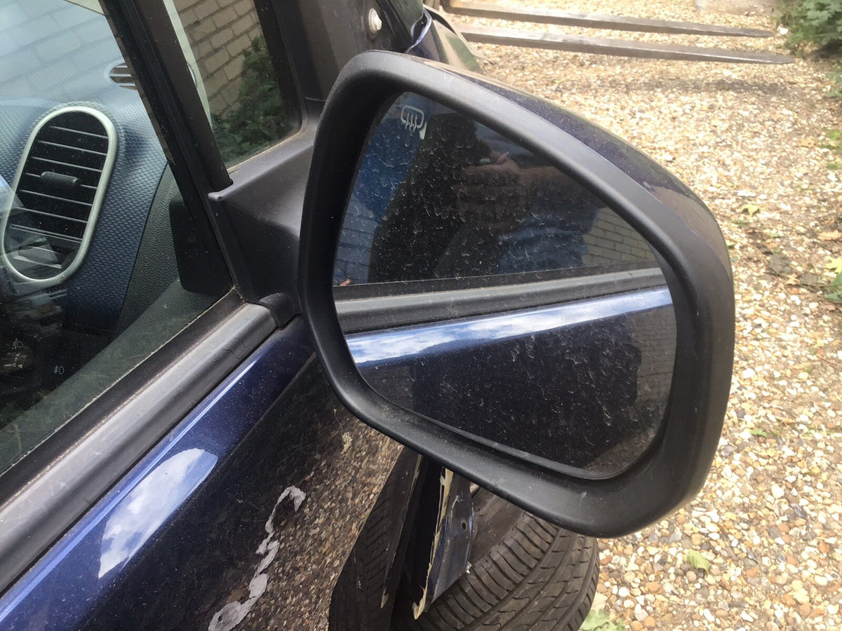 VAUXHALL AGILA B DRIVER'S SIDE DOOR MIRROR ATLANTA BLUE METALLIC GBX 2008 20152
