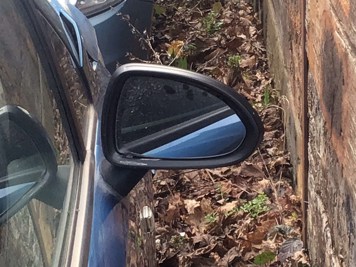 VAUXHALL CORSA E DRIVERS SIDE O/S WING MIRROR CARBON FLASH BLACK 2015 20194