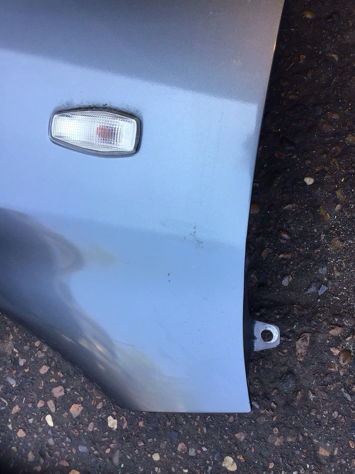 HYUNDAI i10 MK1 DRIVERS SIDE O/S WING OYSTER GREY PAINT CODE ML 2008 201110