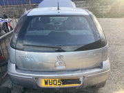VAUXHALL CORSA C TAILGATE SILVER LIGHTNING Z163 2001 20061