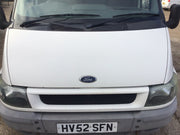 FORD TRANSIT MK6 BONNET WHITE 2001 20067