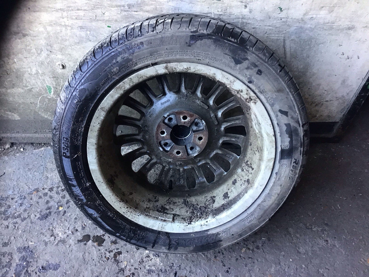 FIAT 500 ALLOY WHEEL 15" 51845435 WITH TYRE 185X55X15 2008 20217