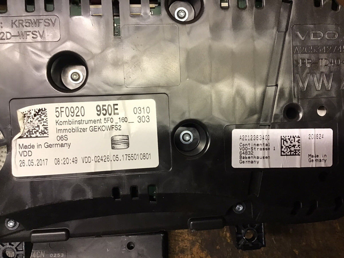SEAT LEON 1.4 TSI ECU KIT 04E907309BL 0261S12606 2013 201710