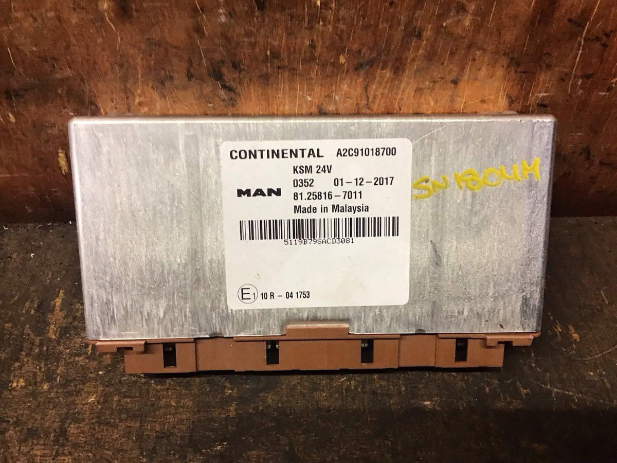 MAN TGX TGS KSM CONTROL UNIT 81.25816 7011 A2C91018700 EURO 6 2015 20201