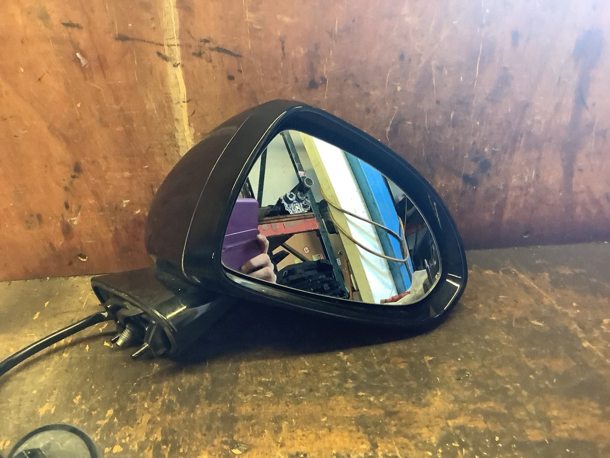 VAUXHALL CORSA D DRIVERS SIDE O/S WING MIRROR BLACK SAPPHIRE Z20R 2006 20143