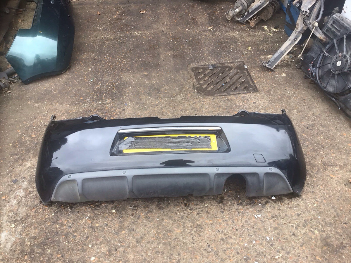 CITROEN DS3 REAR BUMPER BLACK PERLA PAINT CODE KTV 2010 20151