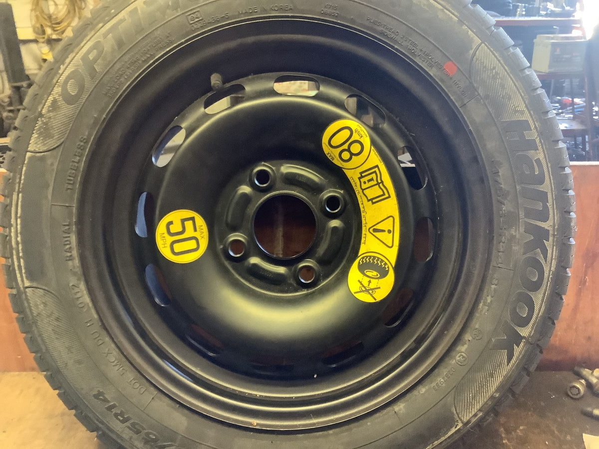 FORD FIESTA MK8 SPARE WHEEL 14'' STEEL RIM TYRE 175X65X14 2015 20213