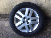 TOYOTA YARIS MK2 ALLOY WHEEL 15'' PZ406 B0675 ZC WITH TYRE 185X60X15 2006 20115