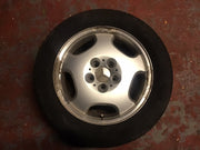 MERCEDES E CLASS W210 ALLOY WHEEL 16'' TYRE 215X55X16 2104010402 1995 20027