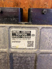 TOYOTA YARIS MK2 1.3 PETROL ECU  89661 0D400 1NR FE SEMI AUTOMATIC 2006 20112