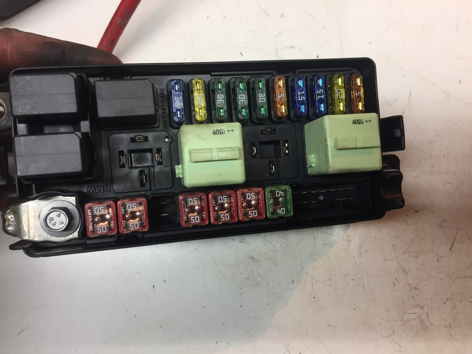 MINI ONE COOPER R50 R52 R53 FUSE BOX 6906604 01 / 2001 061