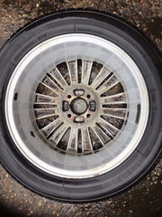 PEUGEOT 207 ALLOY WHEEL 15'' 9686100080 TYRE 205X55X15 2006 20129