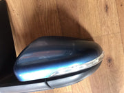 VOLKSWAGEN TOURAN PASSENGER'S SIDE N/S DOOR MIRROR PACIFIC BLUE LA5J 2010 20156