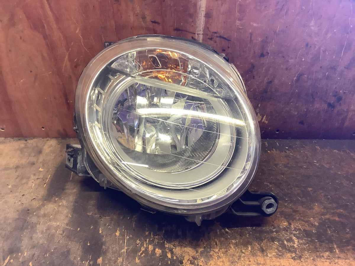 FIAT 500 MK2 DRIVER'S SIDE HEADLIGHT 45540748DX 2008 20153