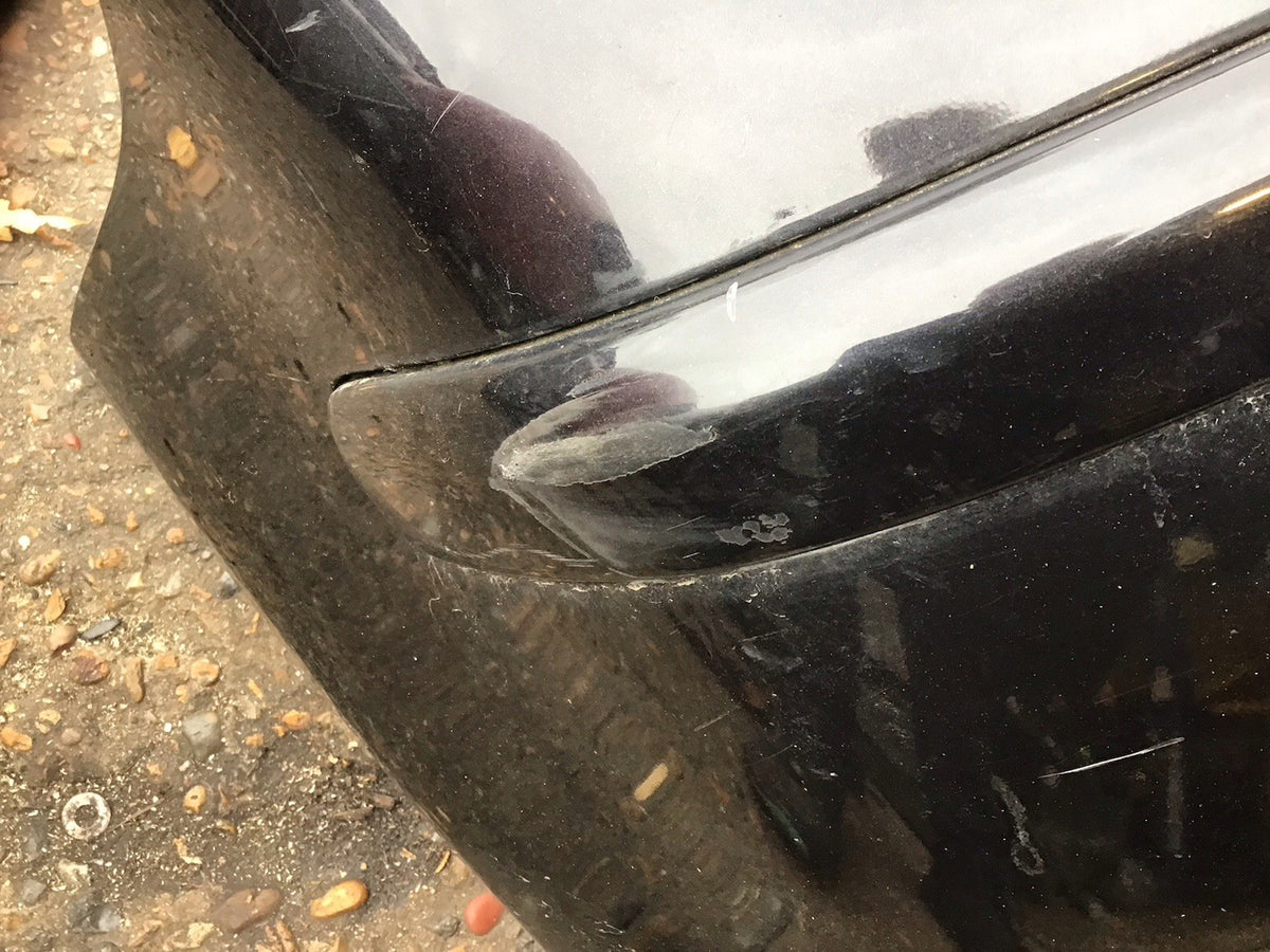 VOLKSWAGEN POLO 9N3 REAR BUMPER BLACK PEARL LC9X 2005 200811