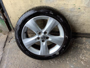 VAUXHALL ASTRA J PETROL ALLOY WHEEL 17"  AND TYRE 215X50X17 0P042 K6 2010 20152