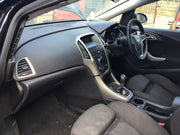 VAUXHALL ASTRA J DASHBOARD DRIVER PASSENGER KNEE AIRBAG SEAT BELTS AIR BAG ECU 1
