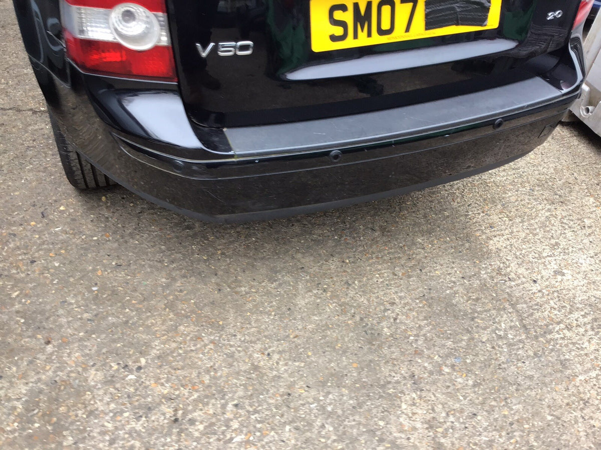 VOLVO V50 ESTATE REAR BUMPER BLACK SAPPHIRE METALLIC 2005 20133