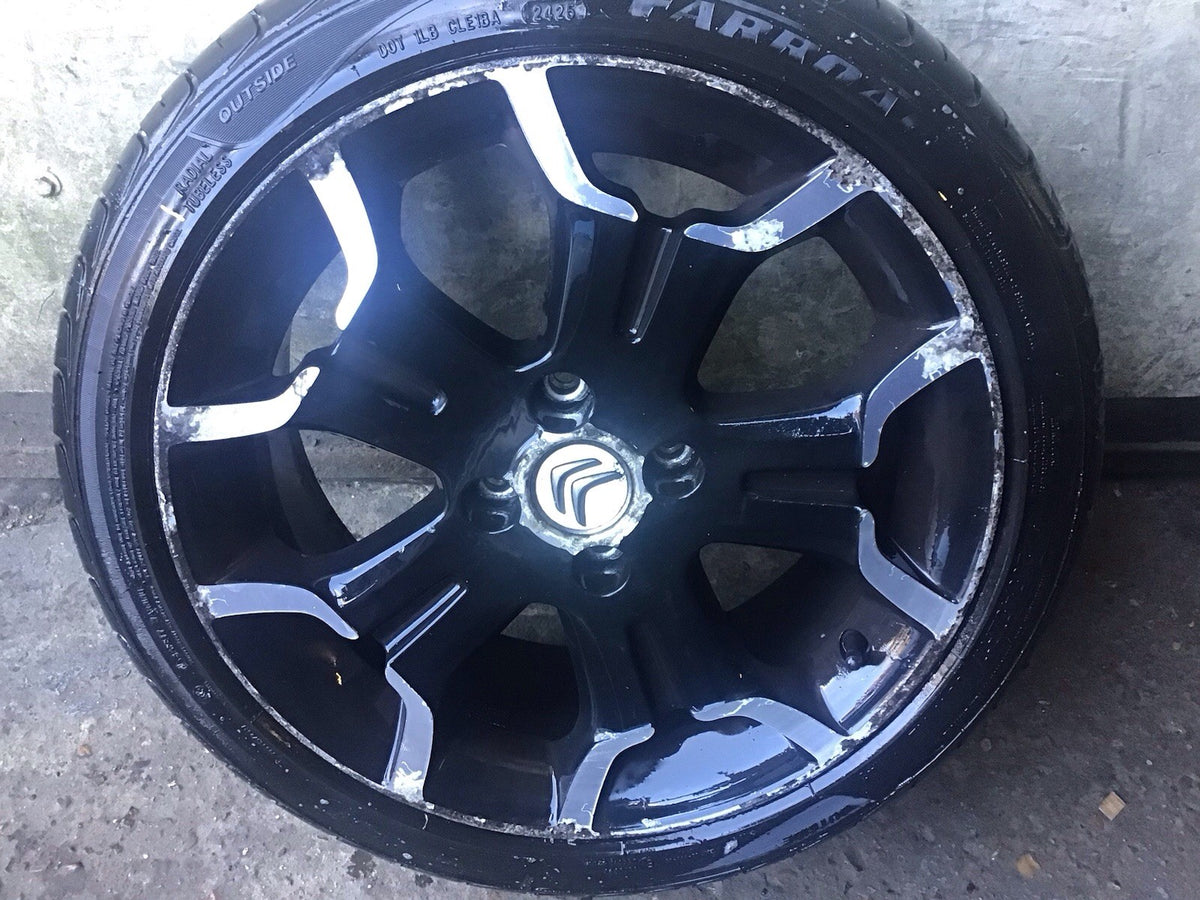 CITROEN DS3 ALLOY WHEEL 17'' TYRE 205X45X17 P/N 9687754377 2010 20182
