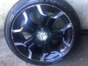 CITROEN DS3 ALLOY WHEEL 17'' TYRE 205X45X17 P/N 9687754377 2010 20182
